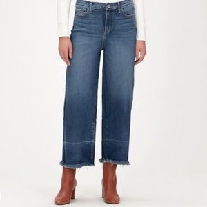 NWT Banana Republic High Rise Boot Cut Fringe Crop Jeans